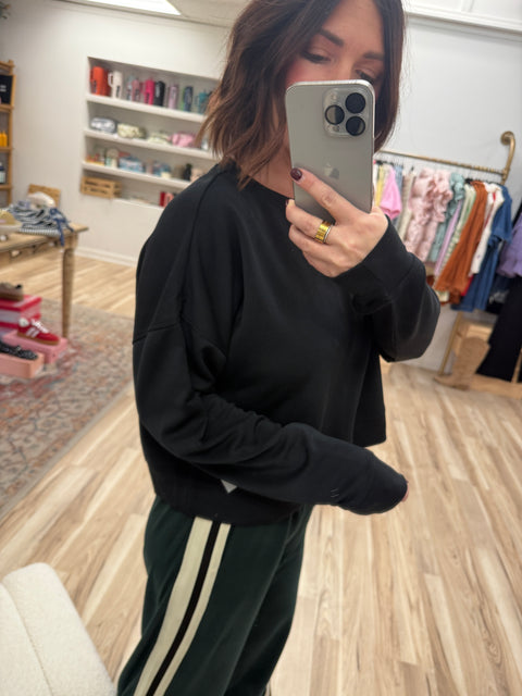 Laguna Crewneck-black