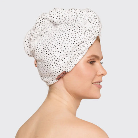 Quick Dry Hair Towel-Micro Dot