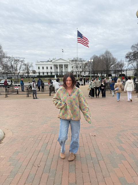 Floral Sherpa Jacket