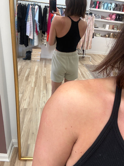 Sideline bralette- black