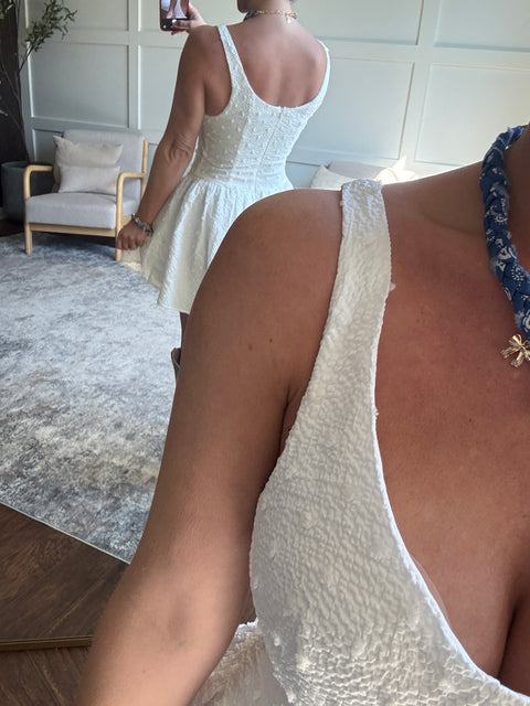 Daydream Dress-White