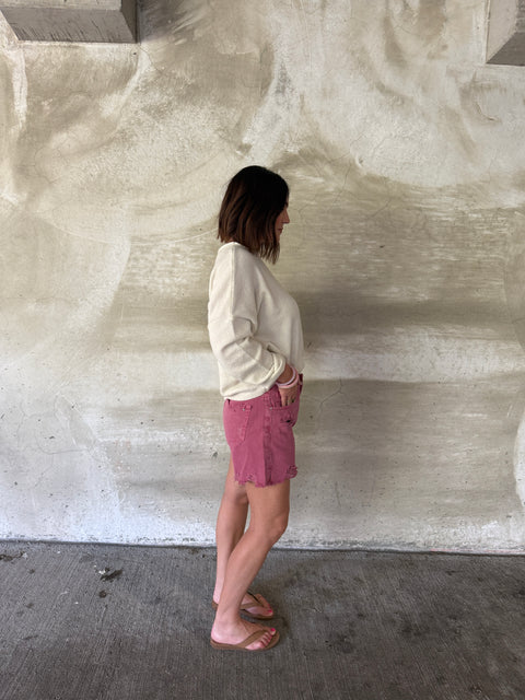 Montana Shorts-Raspberry