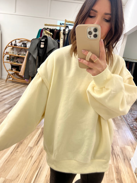 Leilani Sweatshirt - Cream