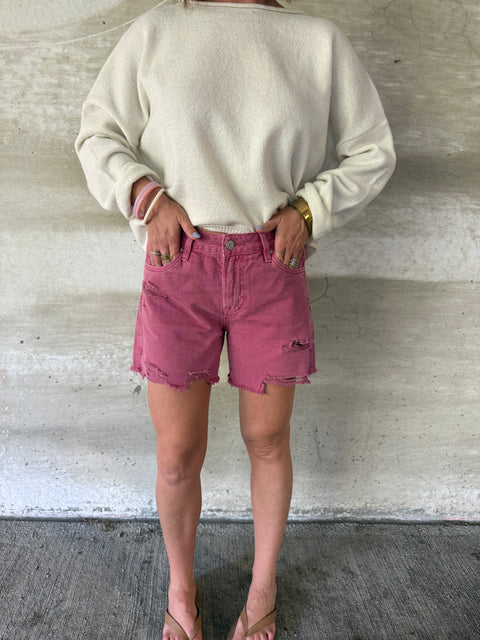 Montana Shorts-Raspberry