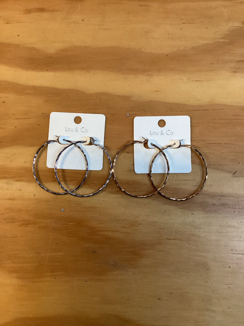 E-1909 Hoop Earrings