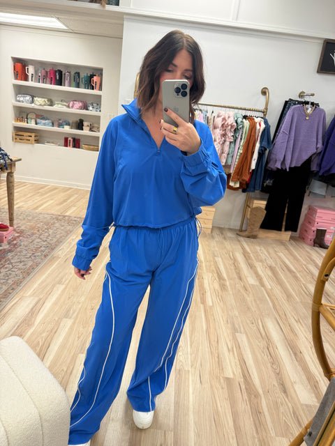 Sculpt Pullover-Indigo