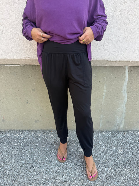 Butter Soft Jogger - Black