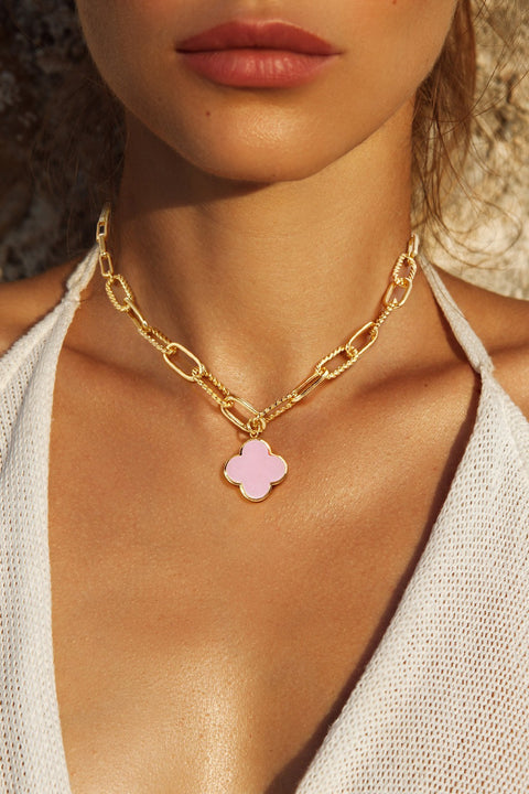 Quatrefoil Necklace