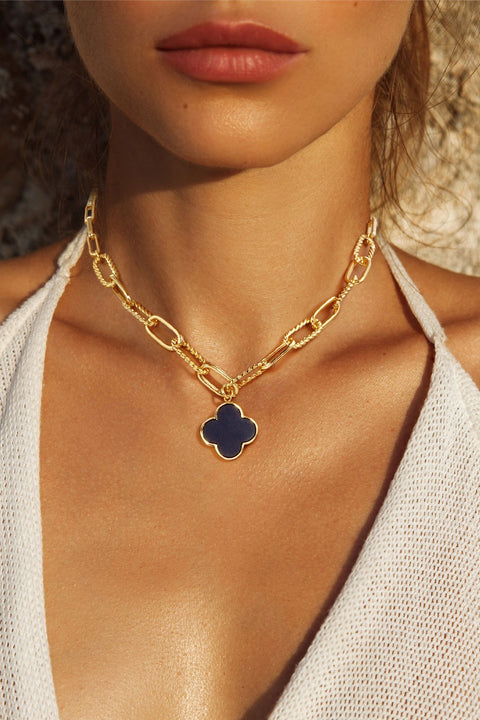 Quatrefoil Necklace