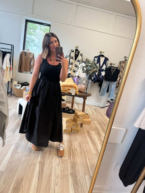 Know the Way Dress-Black