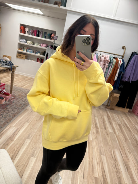 Already Decided Hoodie-Yellow