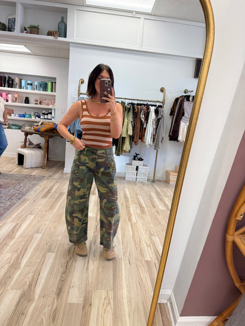 Seamless Striped Tank