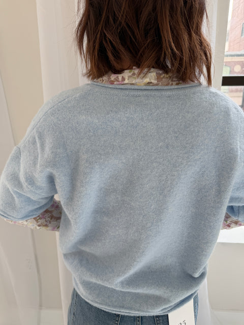 Ever so Classic Cardi-Sky