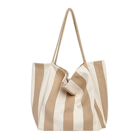 Striped Tote Bag