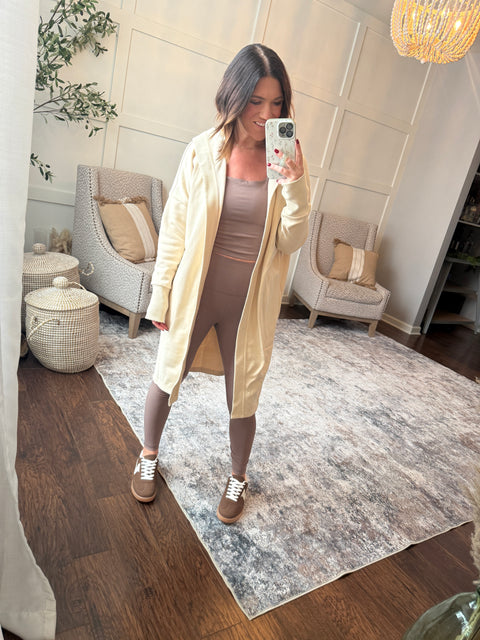 Best Base Cardigan-Champagne