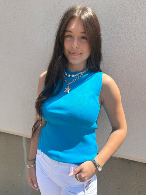 Sweet nothings top-Blue