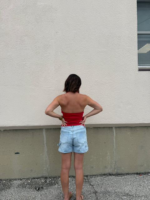 american flag halter