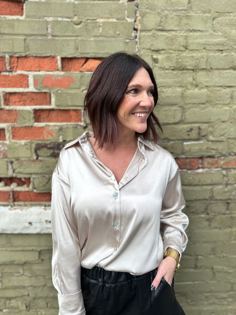 As I Expected Top-Sand Beige