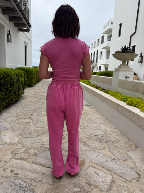Road Trippin' Set-Fuchsia