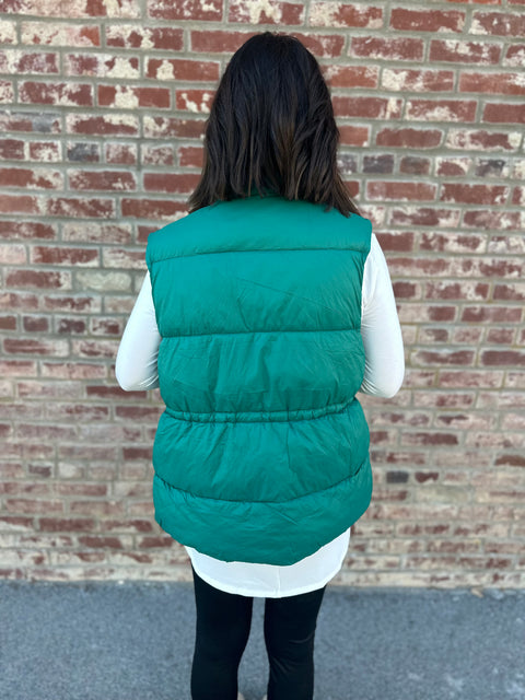 Over Time Vest - Green