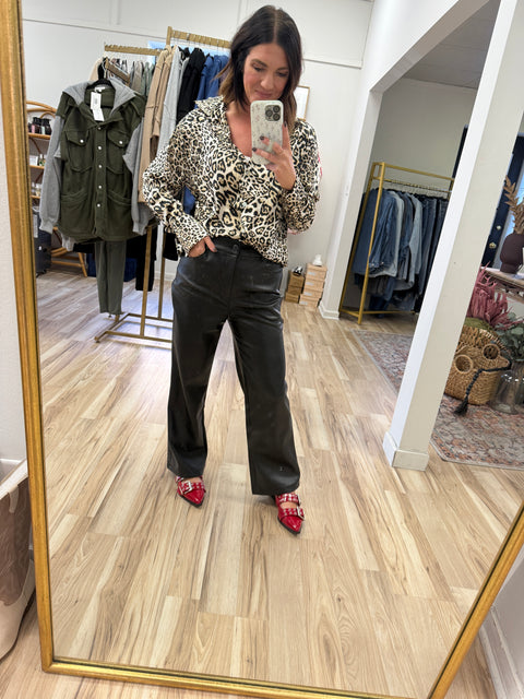 Fierce + On Point Leather Pants