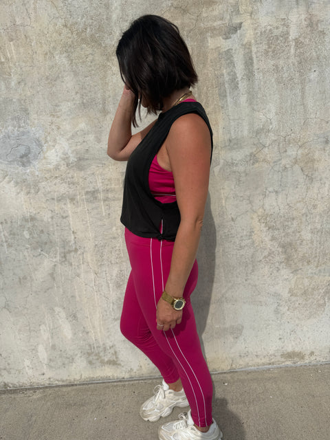 quick jog tank-black