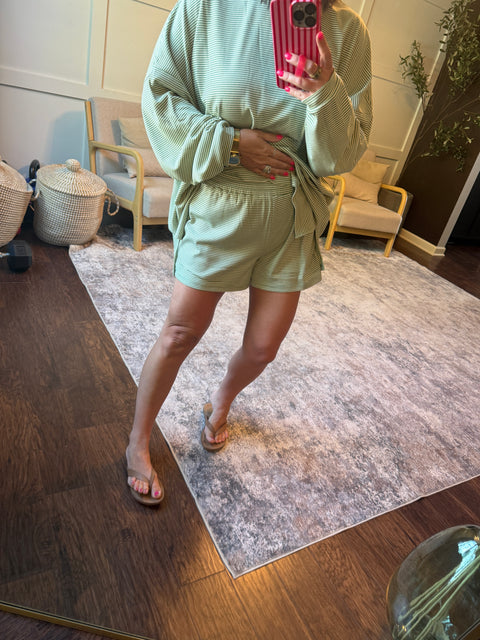 Kinzie Shorts-green
