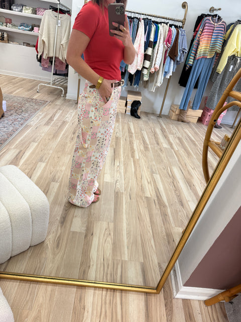 Memorable Patchwork Pants