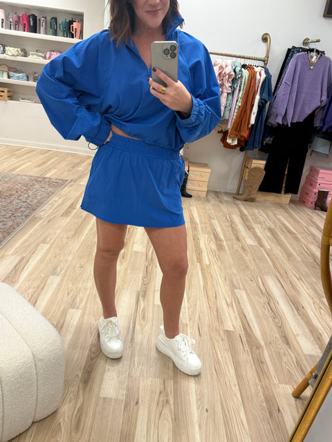 A-line Active Skort-Indigo