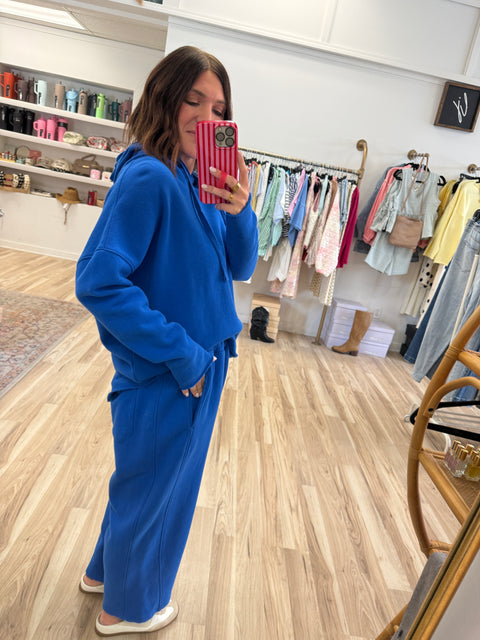 Malibu Hoodie-Indigo