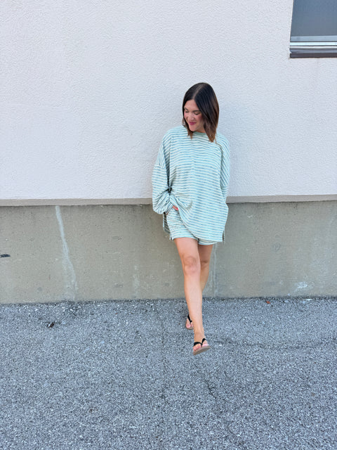 Morgan shorts-mint