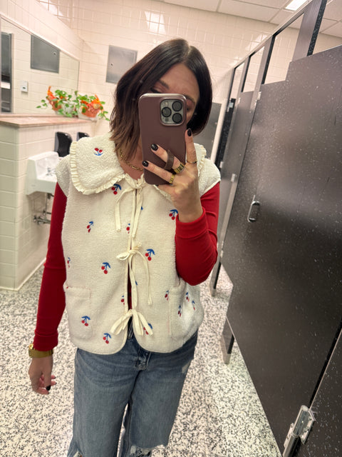 Cherry on Top Vest