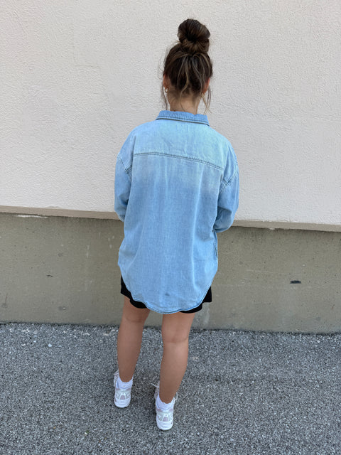 Oversized Denim shirt