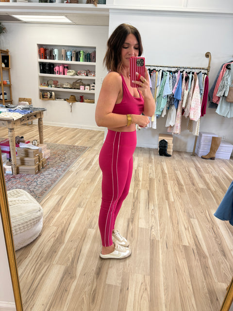Daily Dash Leggings- Plum Pink