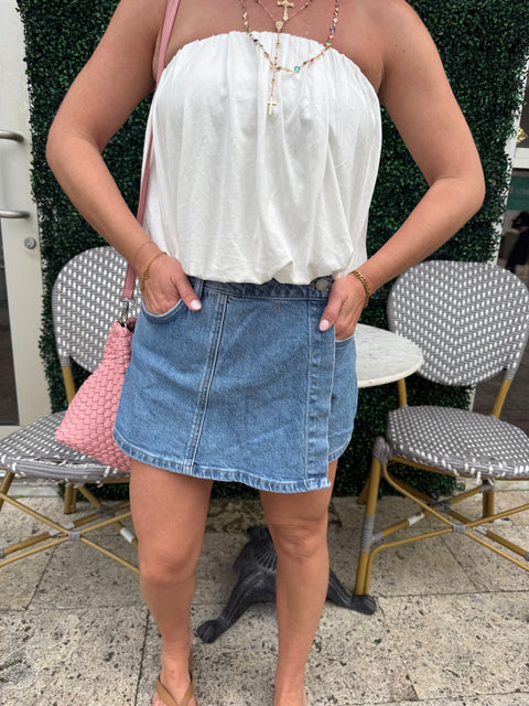 Lavishly Wrap Skort
