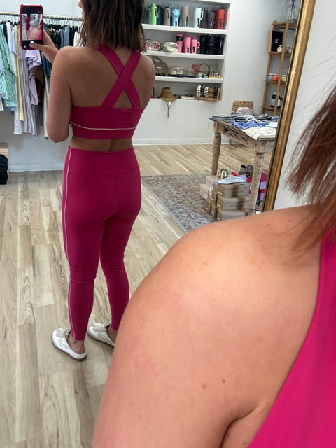 Daily Dash Bra-Plum Pink