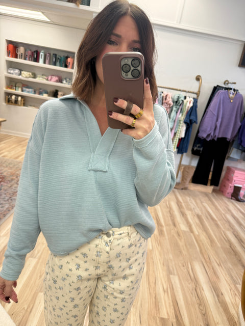 More than Ever Top-Lt Blue