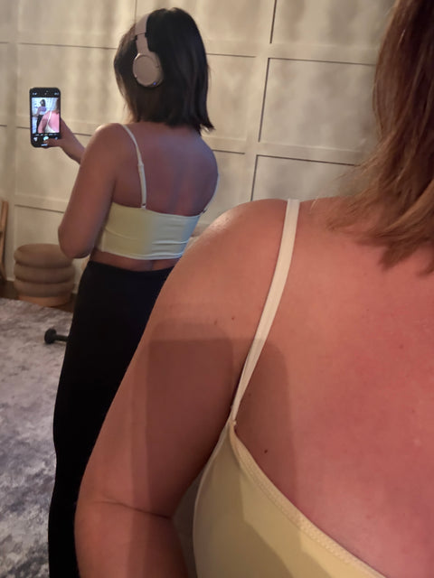 Sculpting Bra Tank-Lemon