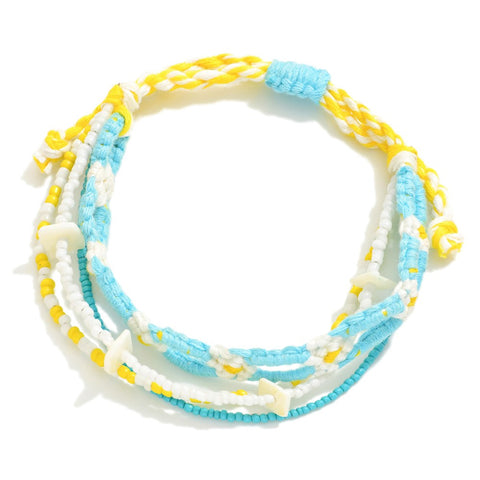 Beaded + Knotted Bracelet