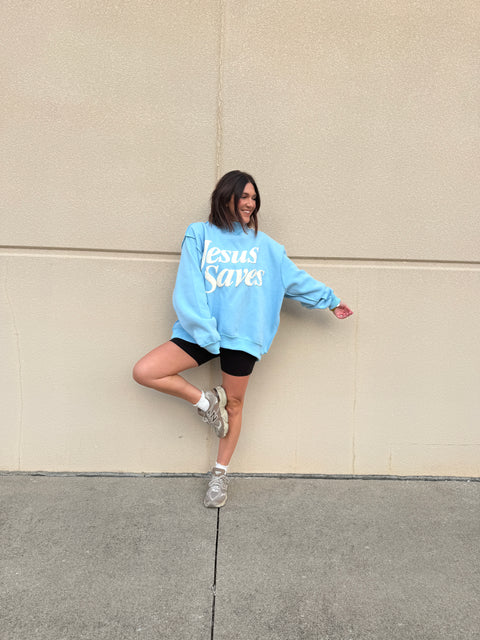Jesus Saves Sweatshirt