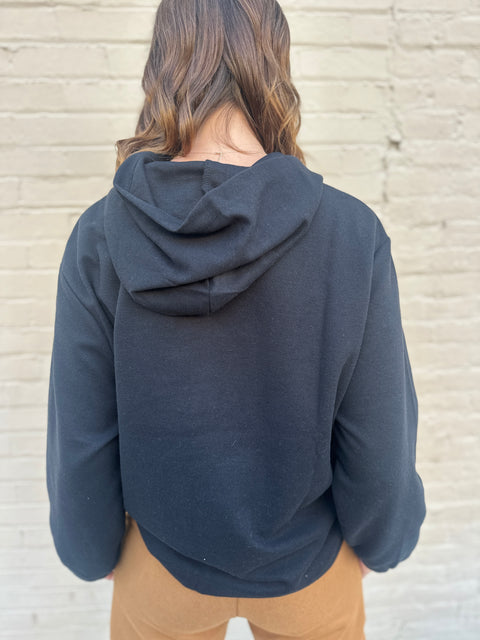 Won't Change Hoodie-Black