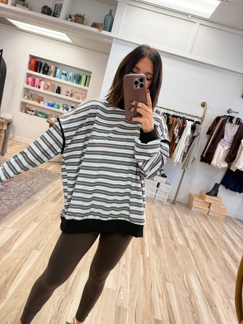 Cozy Club Pullover-blue