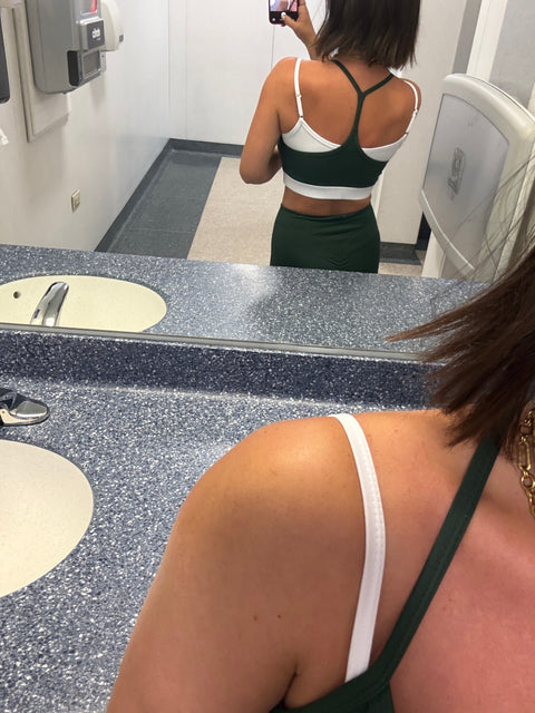 venice double strap bra-sycamore