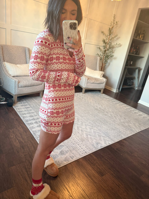 Sleigh All the Way Romper