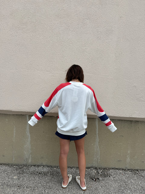 USA color block pullover