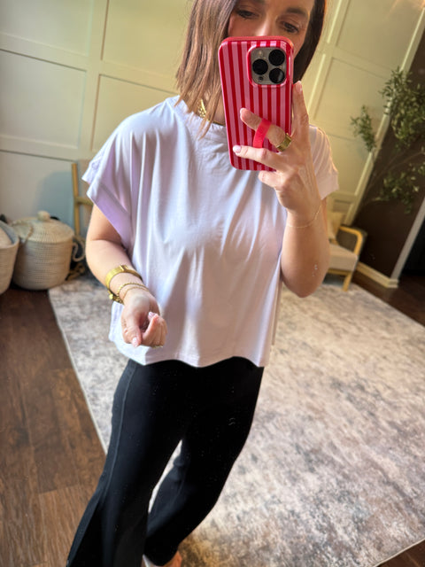 breathe easy top-lilac