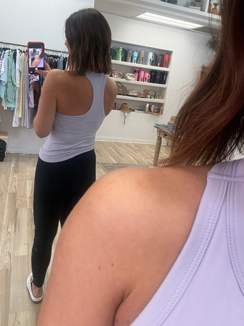 Chasing Victory tank-Lilac