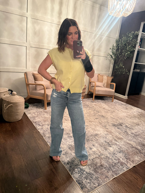 the Faye Cardi- Butter