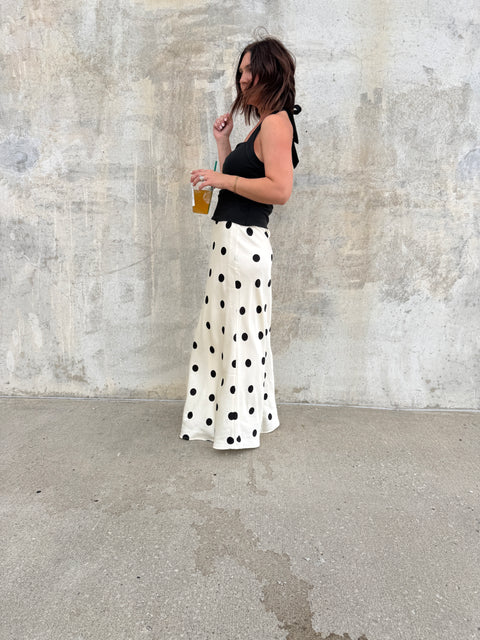 Back in Love Skirt-white
