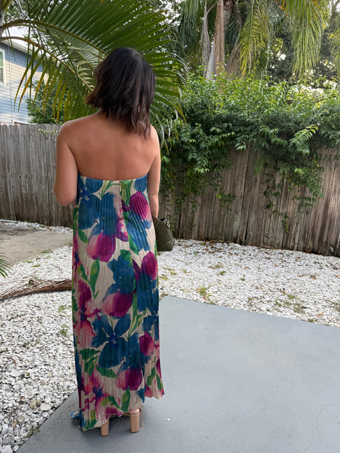 Lapis Bloom Dress